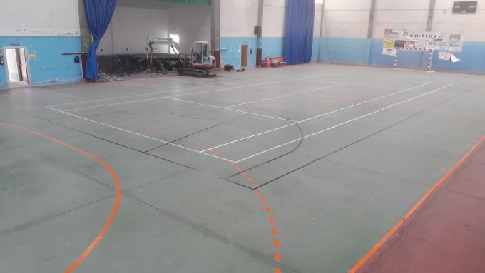 Rehabilitación del Pabellón Polideportivo de Santa Comba